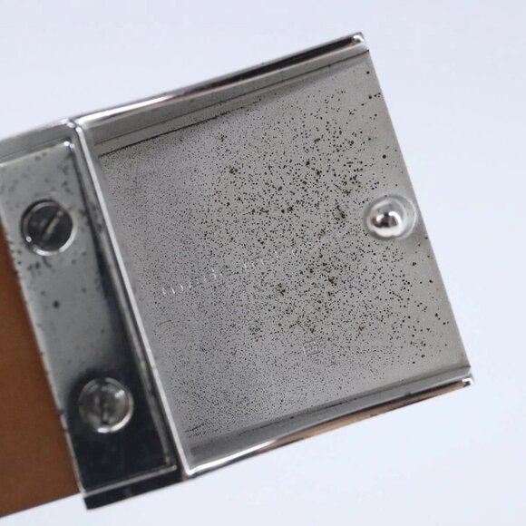 LOUIS VUITTON Ceinture Carre Belt Leather 41.7\